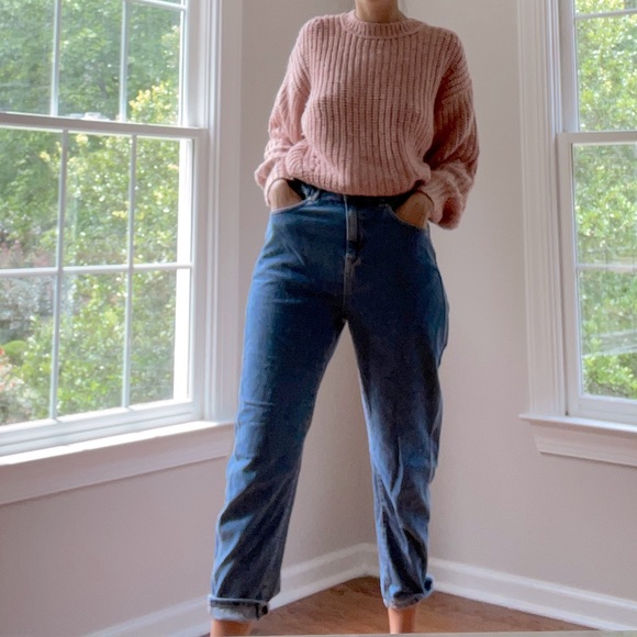 Mango Paperbag Waist Denim Jeans - Picture 5 of 5